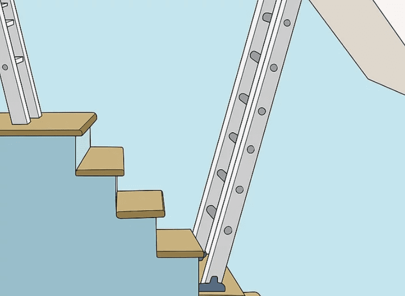 آموزش گام به گام نقاشی ساختمان (قسمت نهم نقاشی سقف راه پله) 3